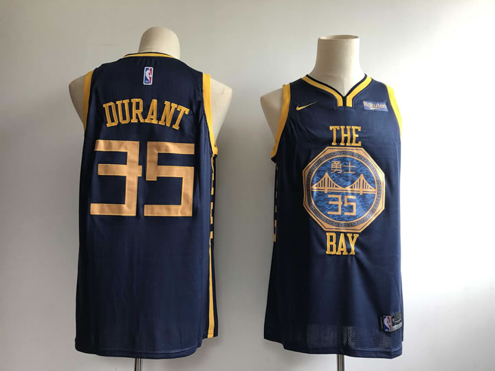 Warriors 35 Kevin Durant Navy 2018-19 City Edition Nike Swingman Jersey,We sell and wholesale Warriors 35 Kevin Durant Navy 2018-19 City Edition Nike Swingman Jersey on line form chian!